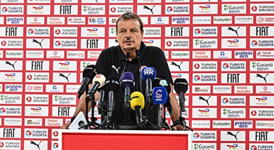 Ergin Ataman: "Hedefimiz madalya kazanmak"