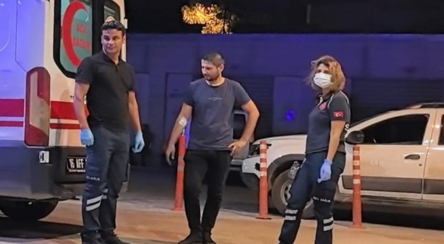 Bursa'da tekstil fabrikasında asit kazası: Bir işçi yaralandı