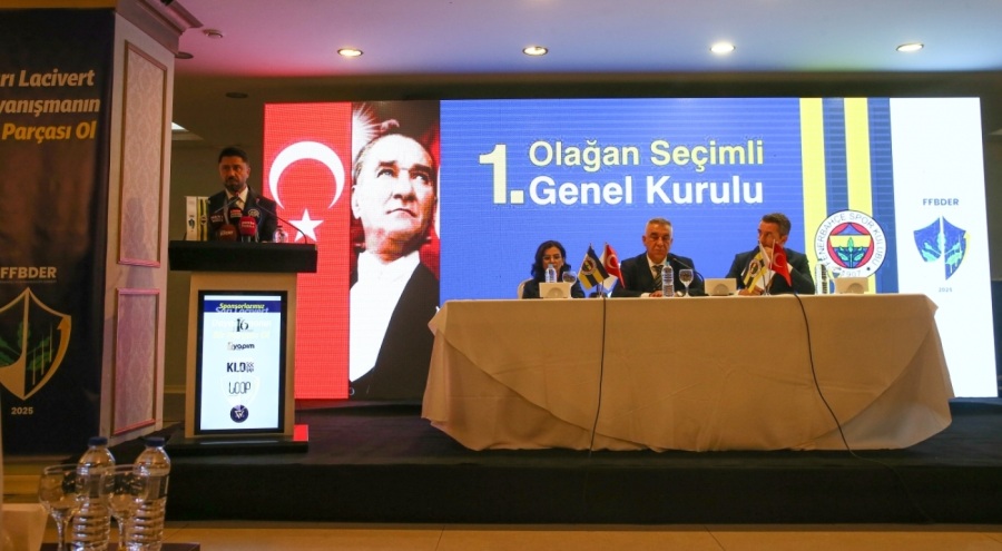 Bursa'da Finansçı Fenerbahçeliler Derneği'nin Olağan Seçimli Genel Kurulu düzenlendi