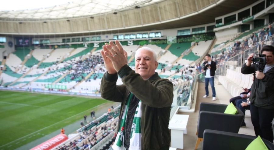 Başkan Mustafa Bozbey'den Bursaspor'a tebrik mesajı: "O unutulmaz günler geri gelecek"