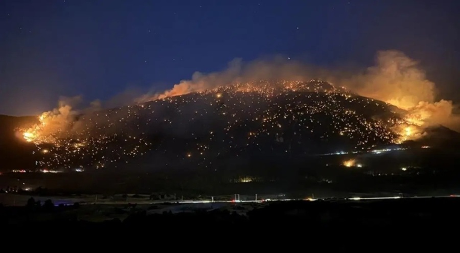 Denizli'deki orman yangınında son durum!