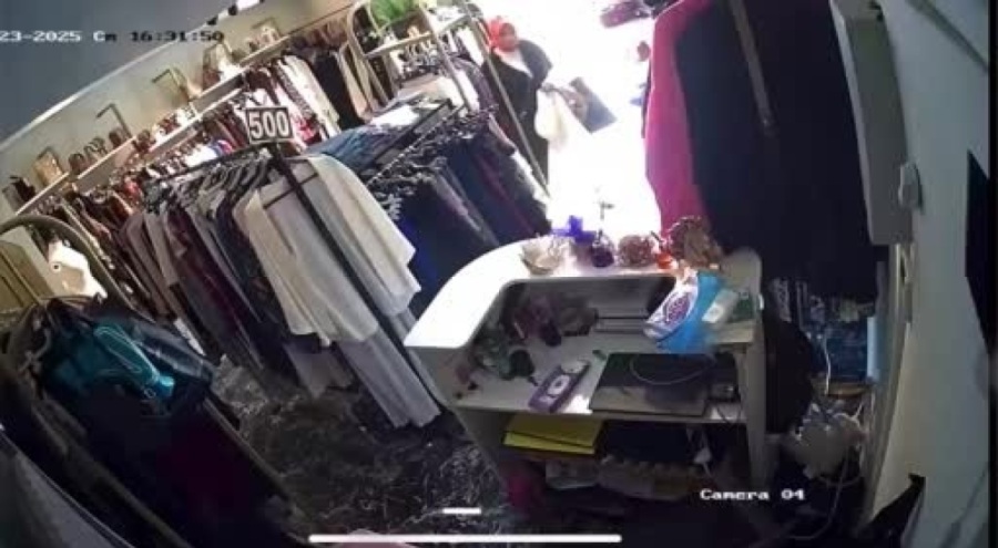 Bursa'da saniyeler içinde hırsızlık!