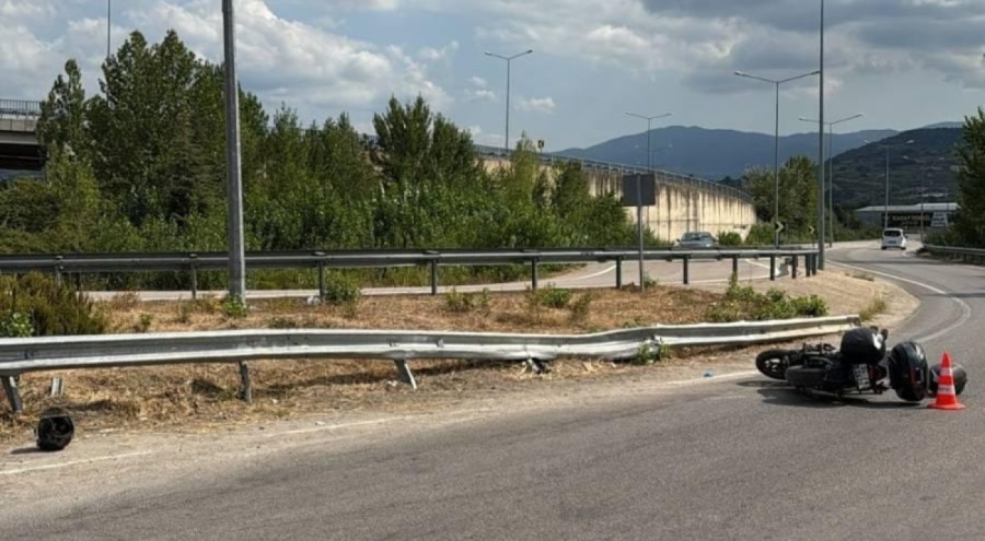 Bursa'da feci motosiklet kazası! Baba hayatını kaybetti kızı ağır yaralandı