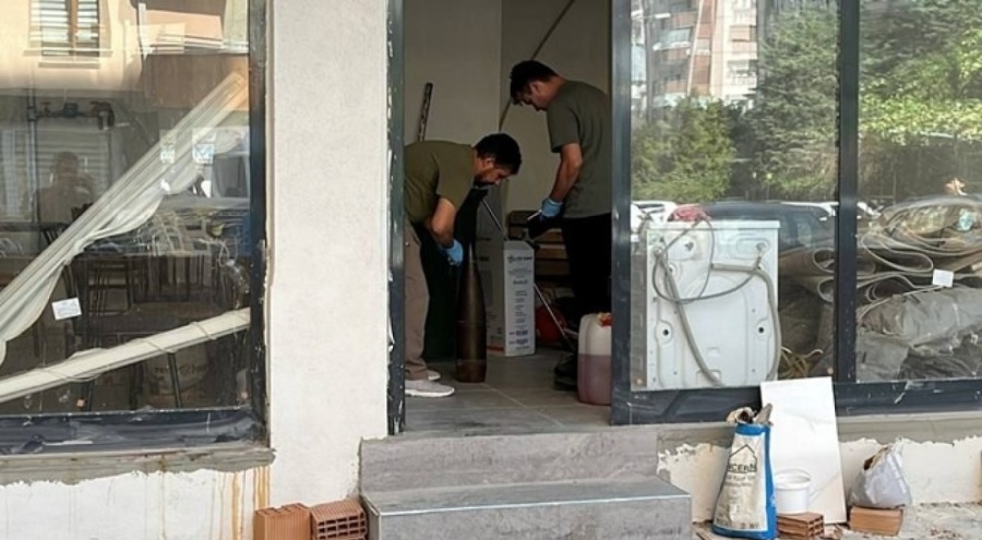 Apartmanda top mermisi bulundu, ekipler harekete geçti