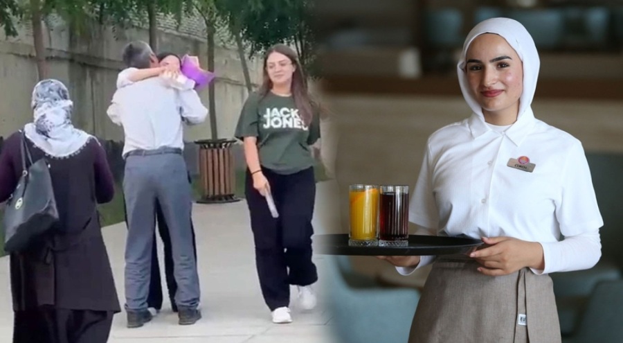 Babasının YKS çıkışı çiçeklerle karşıladığı Çimen, üniversiteyi kazandı!