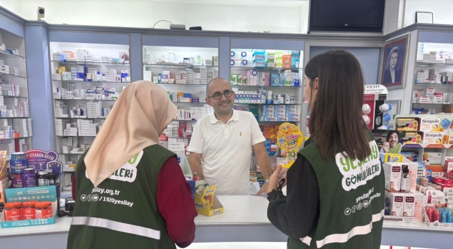 Eczaneler, Yeşilay elçisi oldu