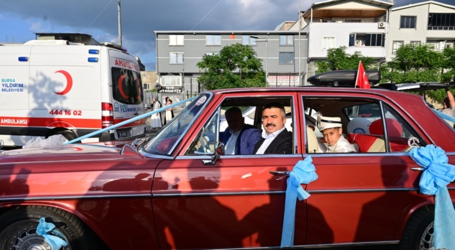 Yıldırım'da sünnet şöleni yapıldı