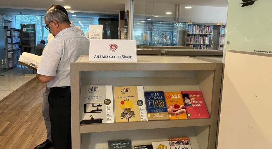 Nilüfer'de "aile kitaplığı" oluşturuldu