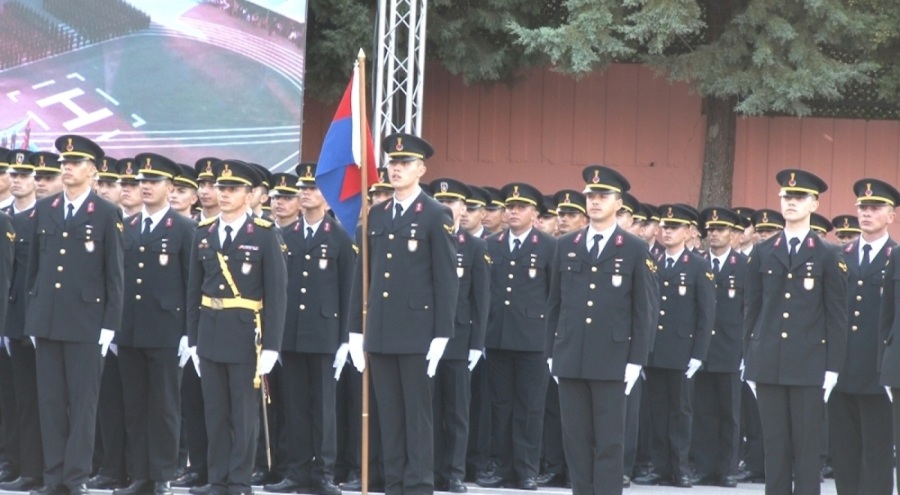 Bursa'da jandarma astsubay öğrencileri için mezuniyet töreni gerçekleştirildi