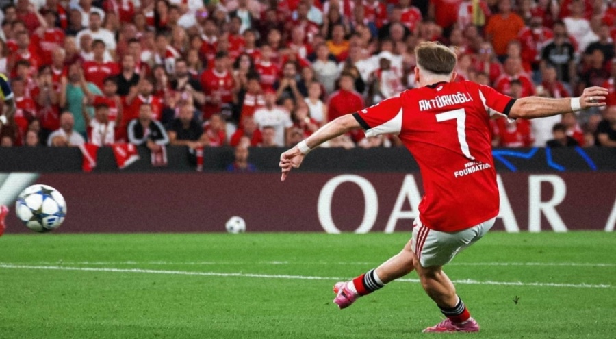 Benfica'dan Kerem Aktürkoğlu paylaşımı: Türk lokumu