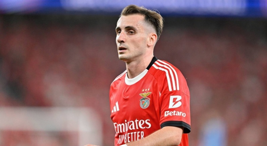 Kerem Aktürkoğlu, Benfica'nın galibiyet fotoğrafında yer almadı