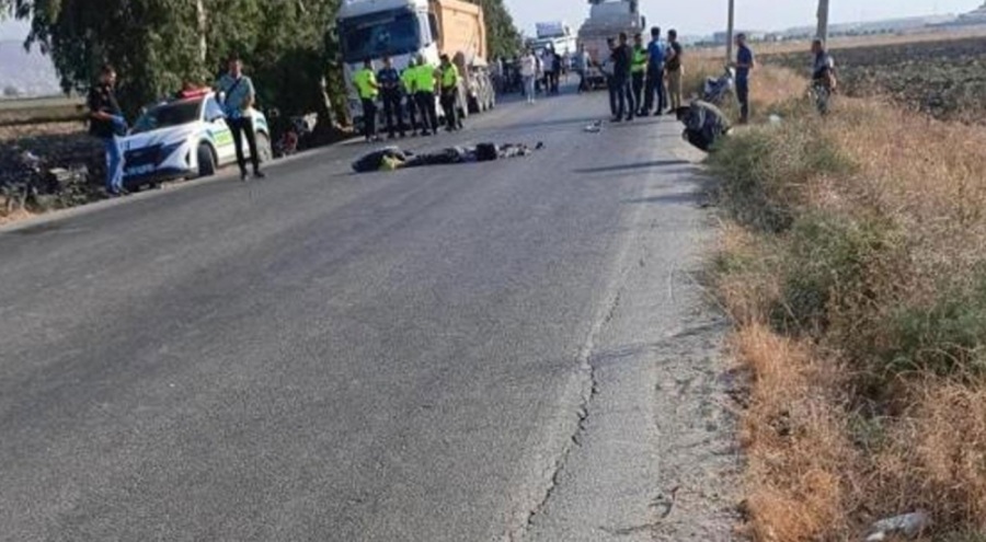 Motosiklet sürücüsü feci kazada hayatını kaybetti