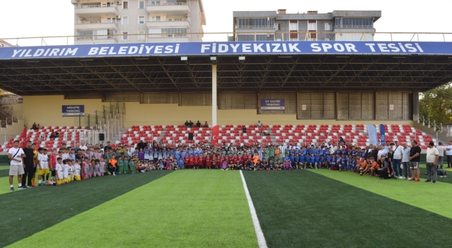 Yıldırım'da '30 Ağustos U-12 Yaş Futbol Turnuvası' düzenlendi