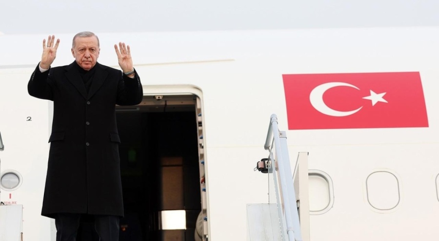Cumhurbaşkanı Erdoğan, Çin'e gitti