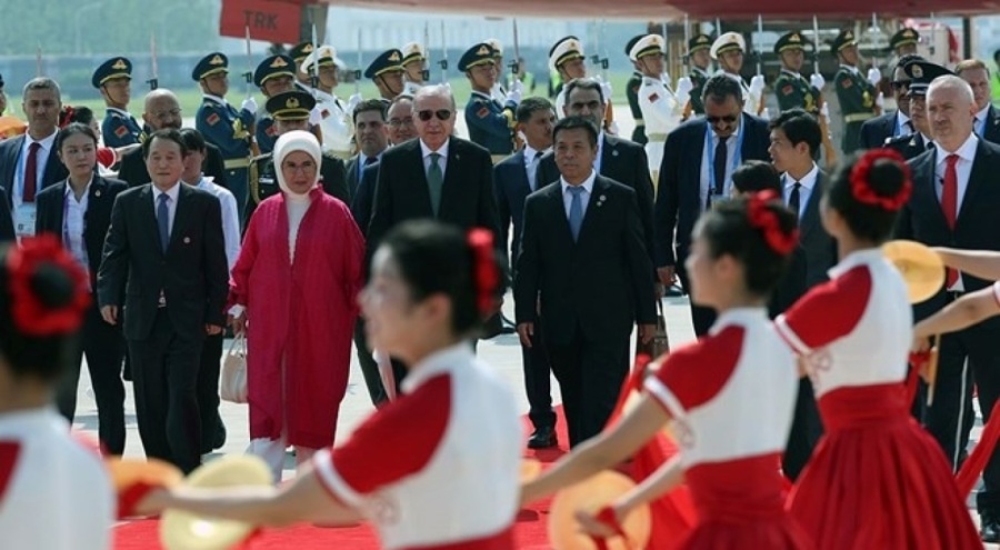 Cumhurbaşkanı Erdoğan, Şanghay zirvesi için Çin'de