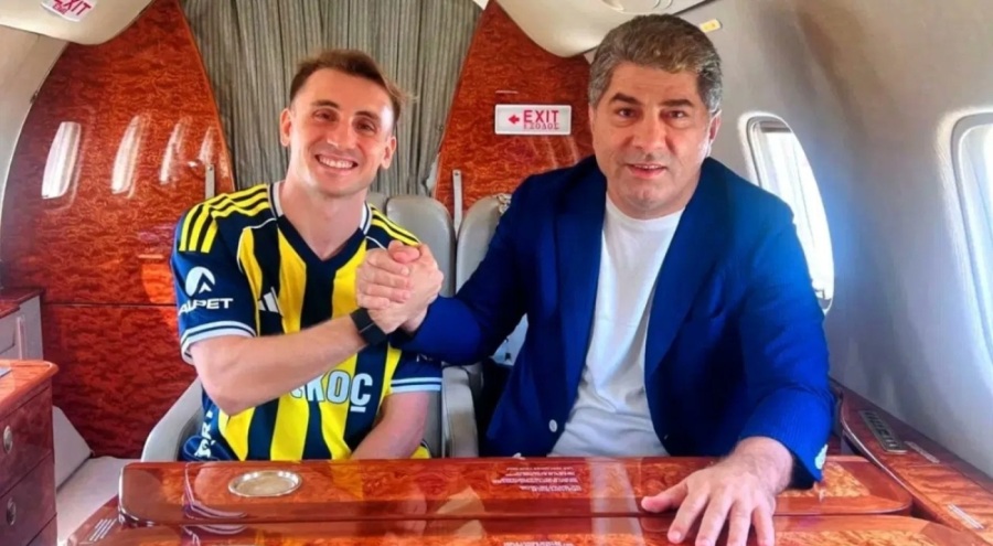 Kerem Aktürkoğlu Fenerbahçe formasını giydi!