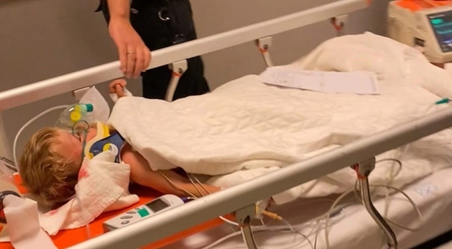 Görüntüler ortaya çıktı! Bursa'da 2 yaşındaki çocuk babasının traktörünün altında kaldı