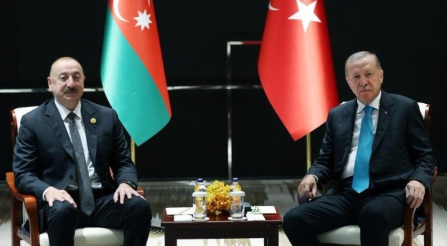 Cumhurbaşkanı Erdoğan, Azerbaycan Cumhurbaşkanı Aliyev ile görüştü