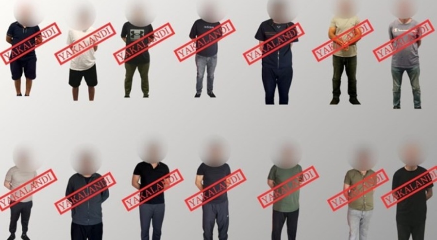 Kırmızı bültenle aranan 12 şüpheli yakalandı