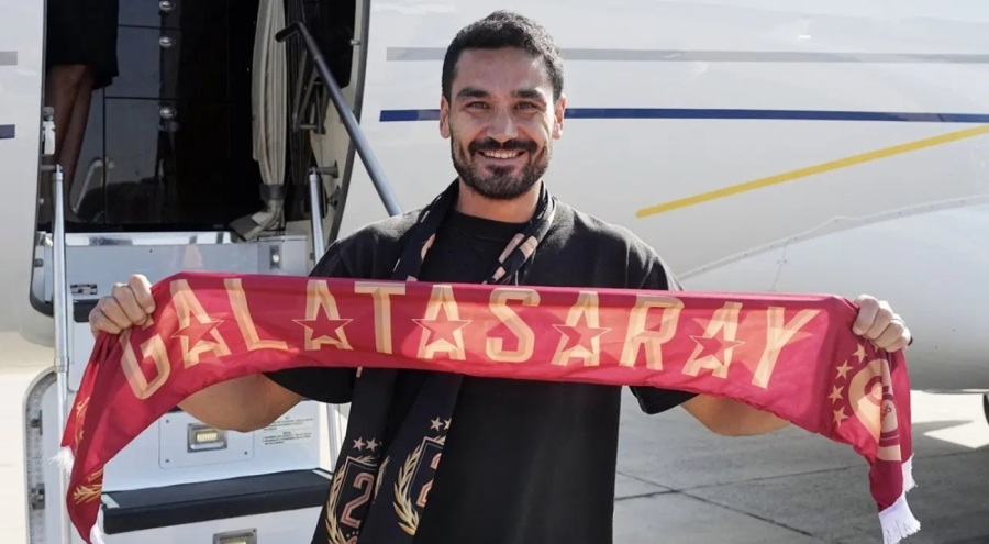 İlkay Gündoğan Galatasaray için İstanbul'da!