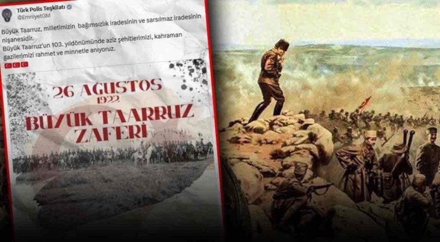 Emniyet Atatürk'süz paylaşım yapmıştı! Medya Daire Başkanı görevden alındı