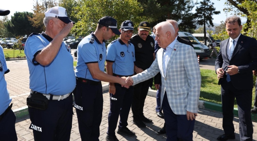 Başkan Bozbey'den Zabıta Teşkilatı'na destek: "Her zaman yanınızdayım"
