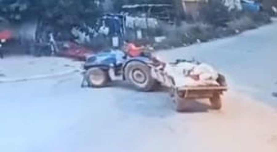 Bursa'da babasının kullandığı traktör altında kalan Batu'dan sevindiren haber