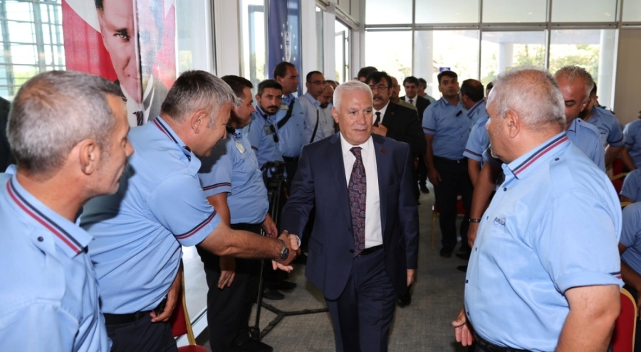 Bursa'nın toplu ulaşımında etkili iletişim ve stres yönetimi eğitimi