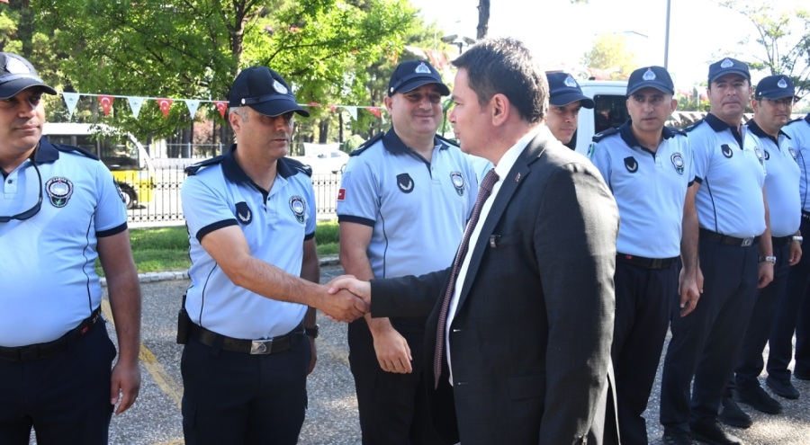 Osmangazi Belediye Başkanı Aydın, Zabıta Teşkilatı'nın yıl dönümünü kutladı