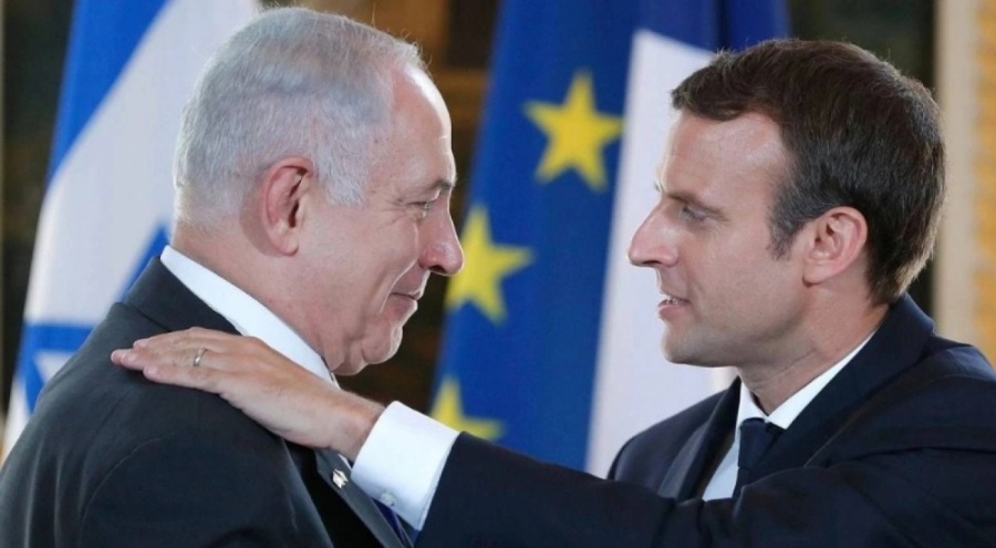 İsrail'den Macron'a 'Filistin' resti