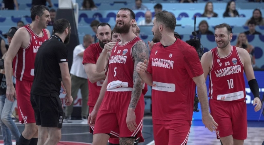 Gürcistan, Avrupa Basketbol Şampiyonası'nda çeyrek finale yükseldi