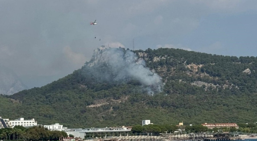 Antalya'da orman yangını!