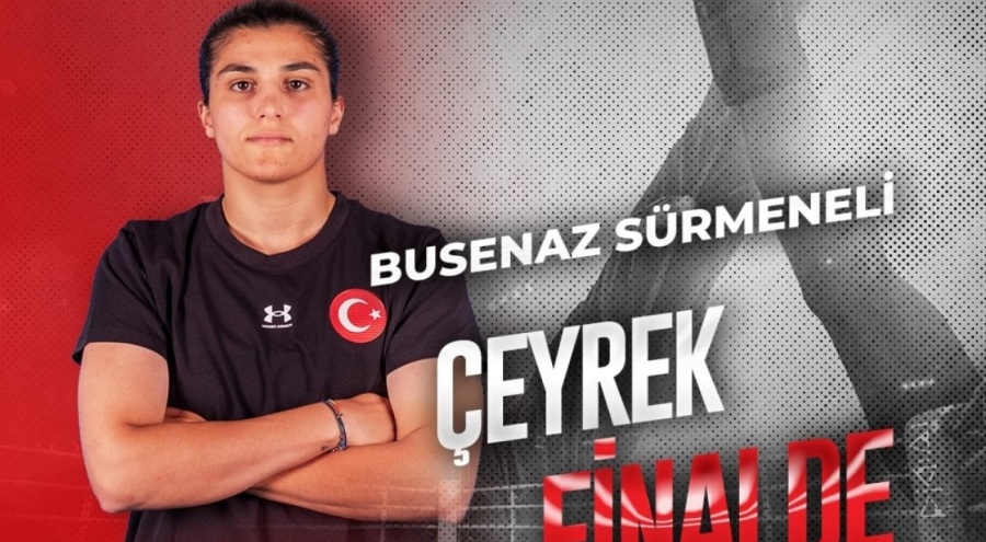 Busenaz Sürmeneli, Dünya Boks Şampiyonası'nda çeyrek finalde