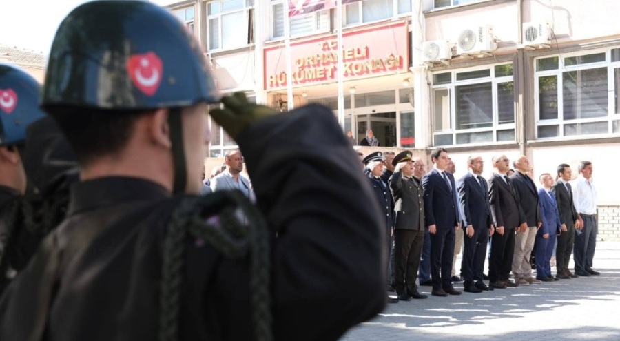 Orhaneli'nin düşman işgalinden kurtuluşunun 103'üncü yıl dönümü kutlandı