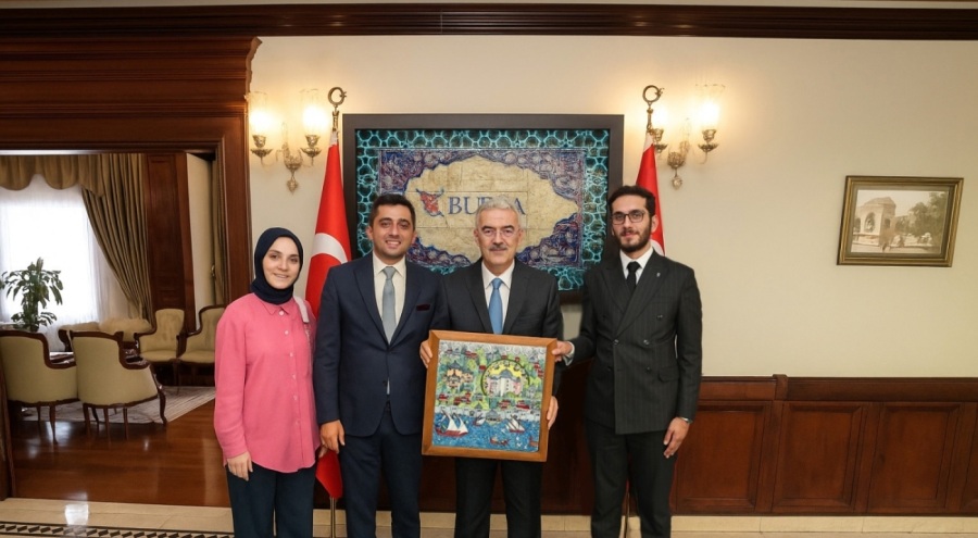 TRESGED'den Bursa Valisi Erol Ayyıldız'a makamında ziyaret