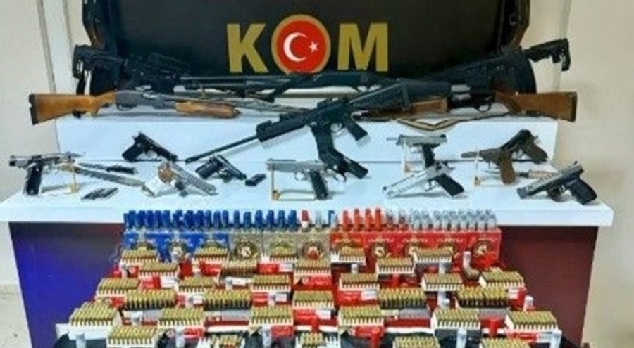 Silah operasyonu: 13 şüpheli yakalandı
