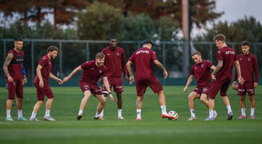 Trabzonspor, Fenerbahçe maçı hazırlıklarını sürdürdü