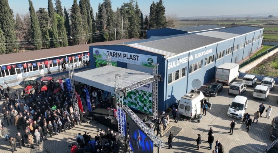 Bursa Büyükşehir Belediyesi'nin Tarım Plast Fabrikası ödül aldı