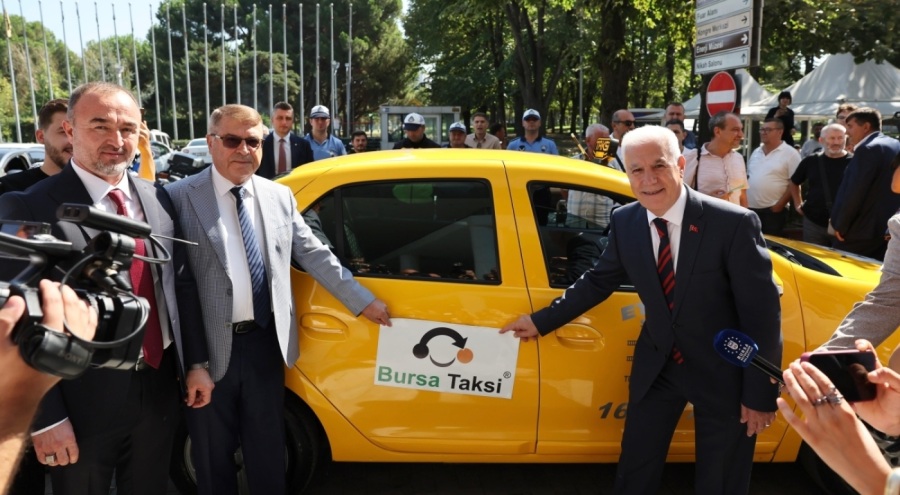 Bursa'da yerli yazılımla 'Bursa Taksi' uygulaması hayata geçti
