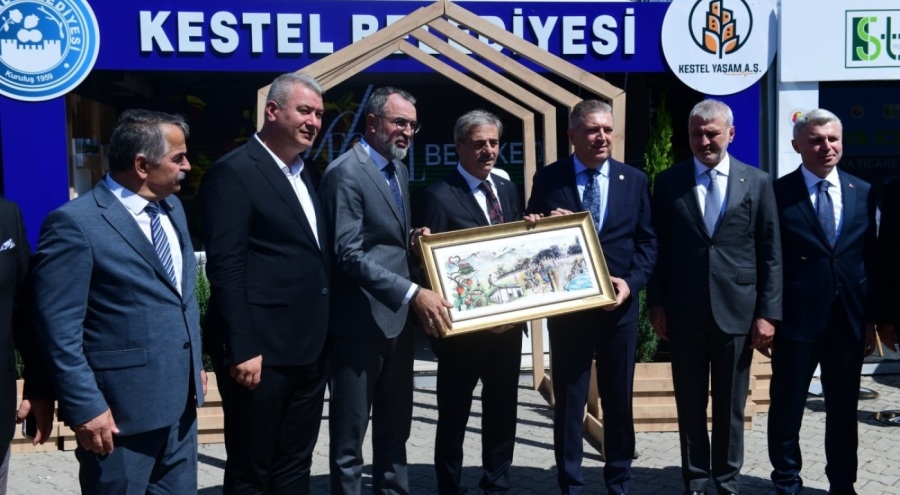 Kestel Belediyesi, Sakarya'daki uluslararası fuar'da yerini aldı