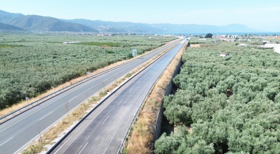 İznik çevre yolunda son dokunuş