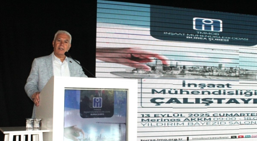Bursa'da İnşaat Mühendisliği Çalıştayı düzenlendi