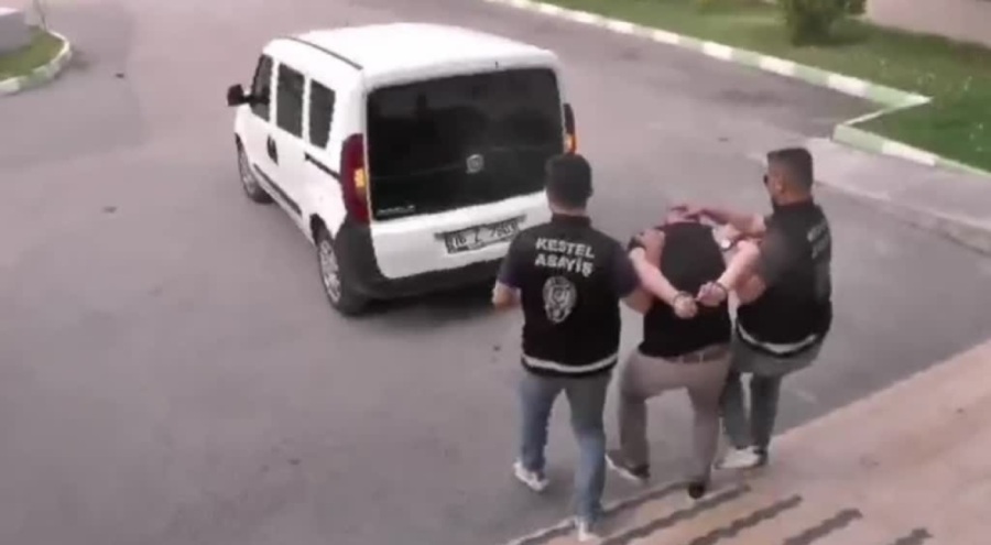 Bursa'da 19 yıl 8 ay kesinleşmiş hapis cezası bulunan firari hükümlü yakalandı