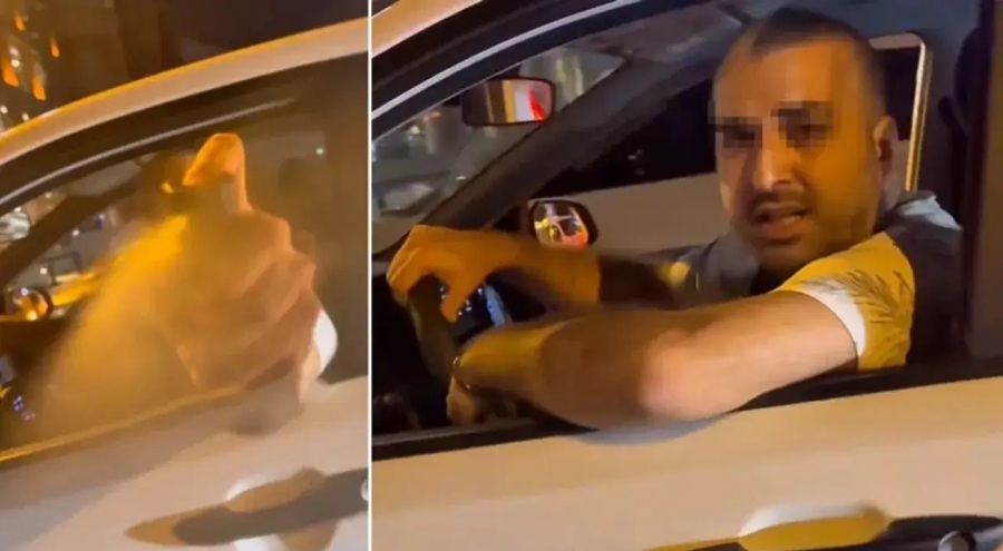 Trafikte tartıştığı kadına biber gazı sıkan şüpheli yakalandı