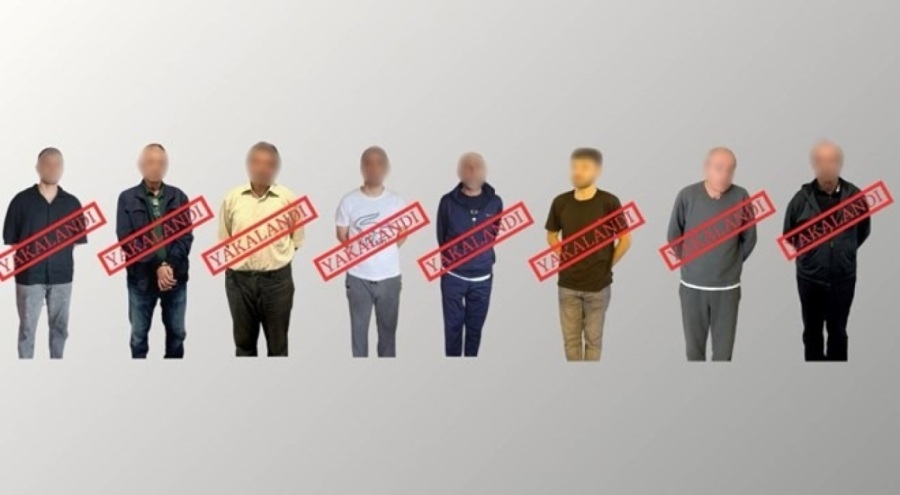 Kırmızı bültenle aranan 6 kişi yakalandı