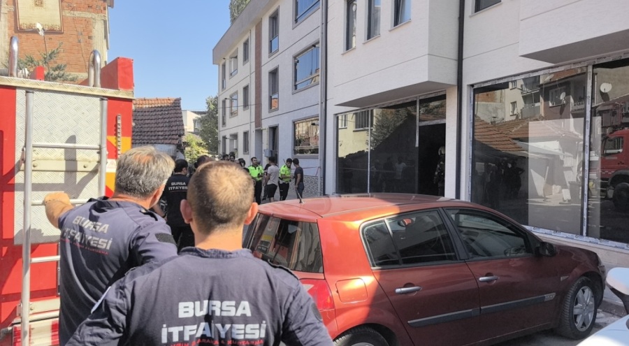 Bursa'da korkutan yangın