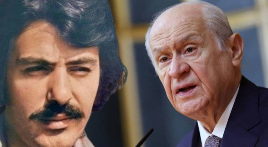 Bahçeli'den, Ferdi Tayfur'un kabrine özel mezar taşı