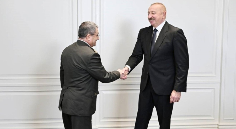 Azerbaycan Cumhurbaşkanı Aliyev, Genelkurmay Başkanı Bayraktaroğlu'nu kabul etti