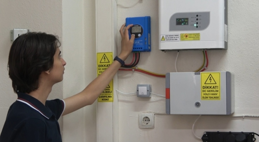 Bursa'daki bu okuldaki atıklar enerjiye dönüşüyor