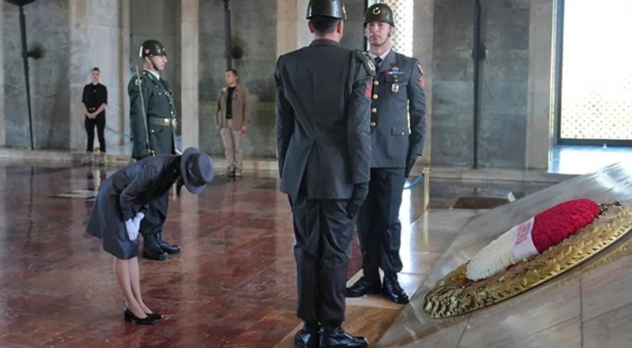 Japonya Prensesi'nden, Atatürk'e büyük saygı